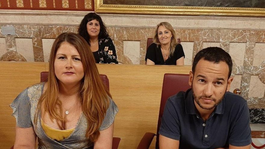 Adelante Sevilla escenifica su fractura interna en el Ayuntamiento con sus concejales votando de manera distinta en el pleno
