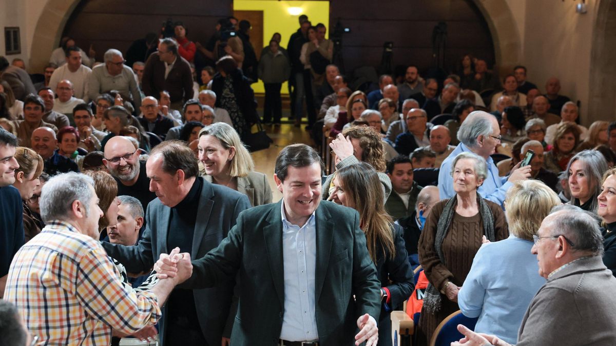 Mañueco busca recuperar el liderazgo en Soria: "Cada voto que no sea para el PP es un voto para la izquierda"