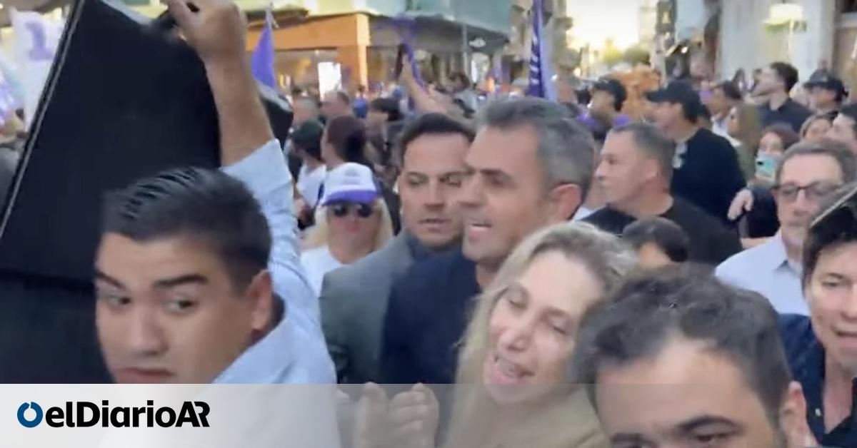 Karina Milei se mostró con Menem en Corrientes y otra vez hubo incidentes en medio del escándalo de las coimas