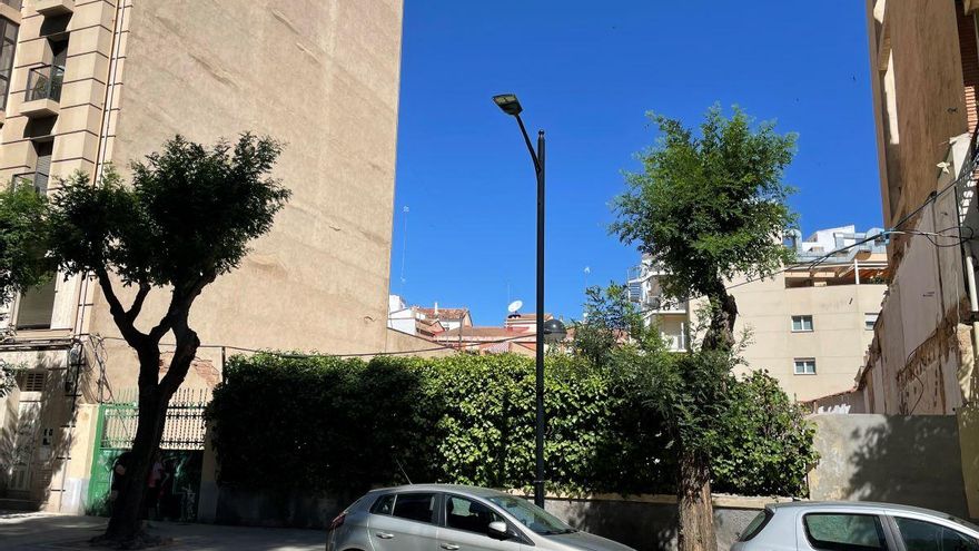 Solar donde se encontraba el último edificio de la 'pequeña Suiza' en Albacete