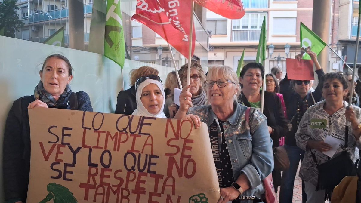 El sector de la limpieza mantiene la lucha
