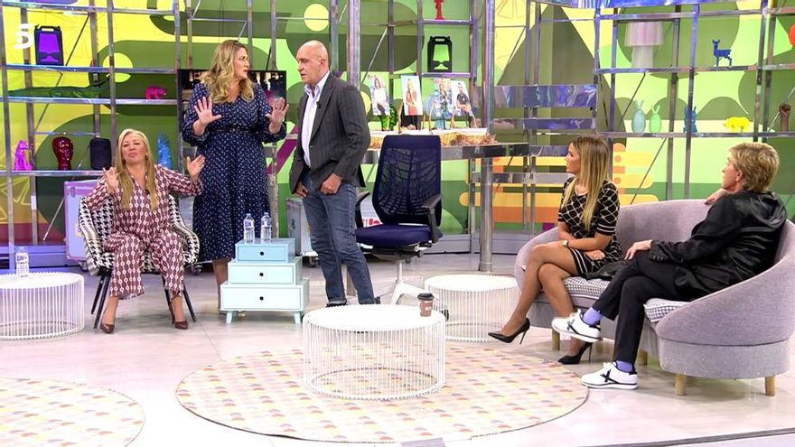 Carlota Corredera y Kiko Matamoros en su reencuentro