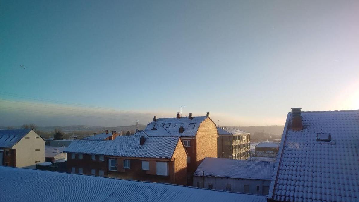 Nieve en Navatejera. 