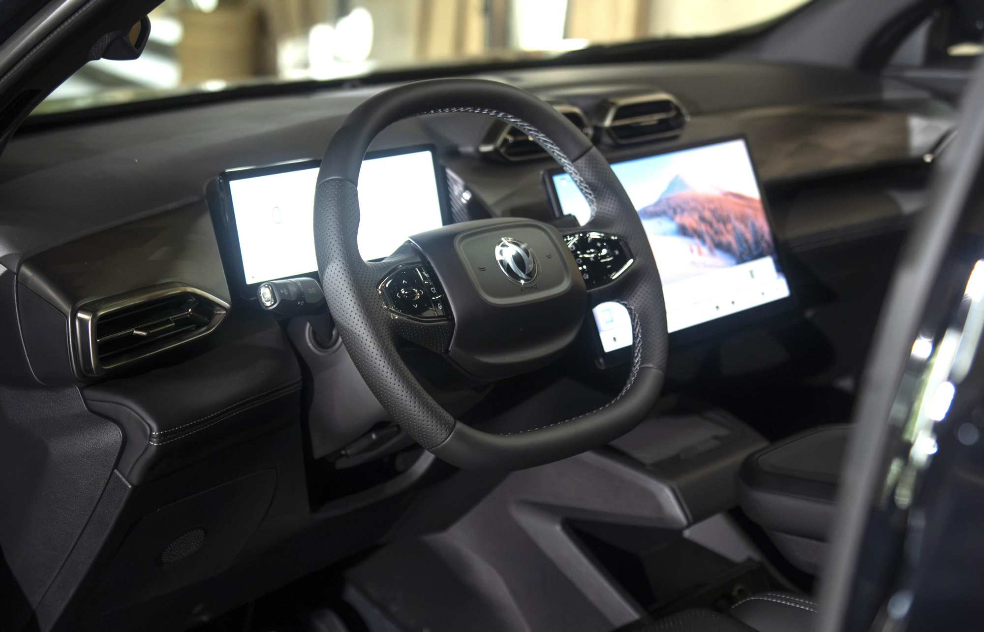 Puesto de conducción del Dongfeng Mage PHEV.