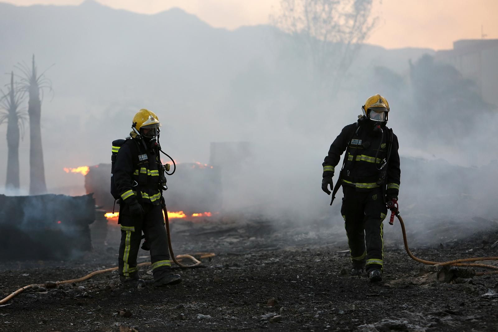 Incendio en La Garita (ALEJANDRO RAMOS)