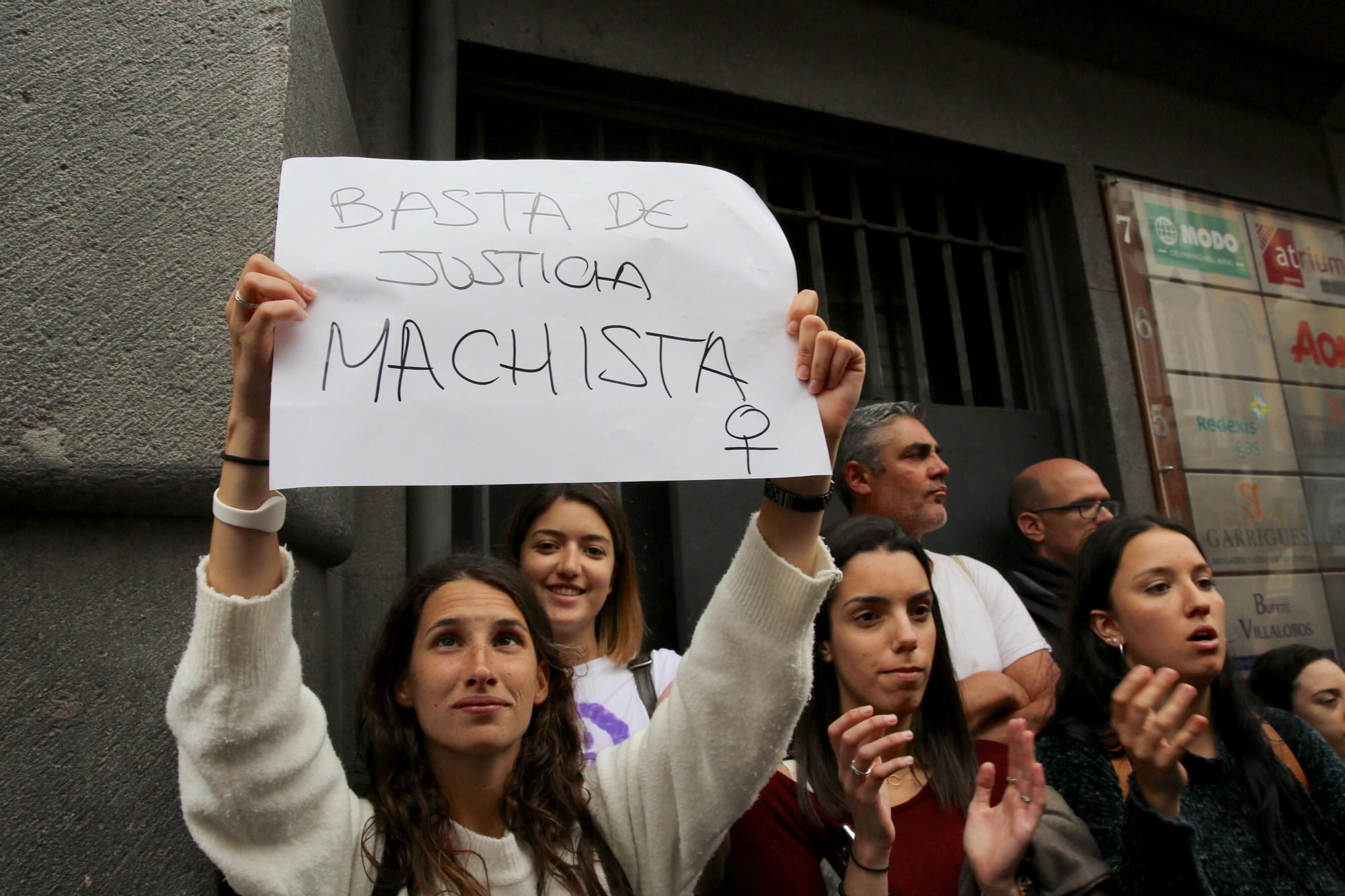 Protesta en Las Palmas de Gran Canaria tras la sentencia de 'La Manada'