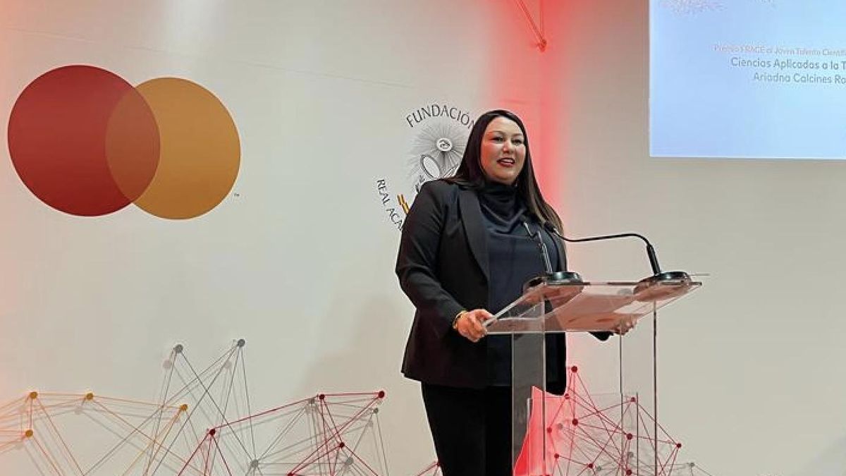 Ariadna Calcines Rosario (Premio Endecan al Talento Científico y Tecnológico).