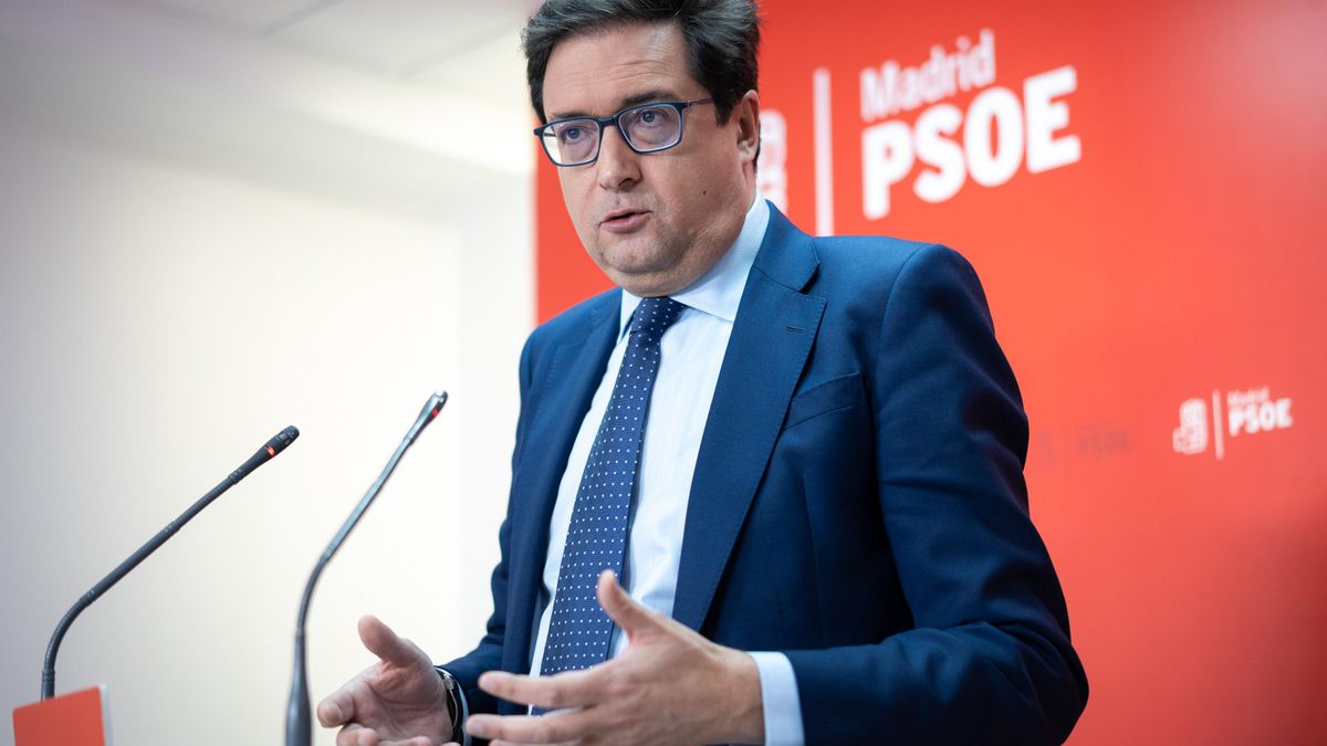 El secretario general del PSOE de Madrid, Óscar López.