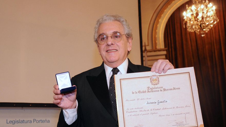 A los 84 años, murió Antonio Gasalla