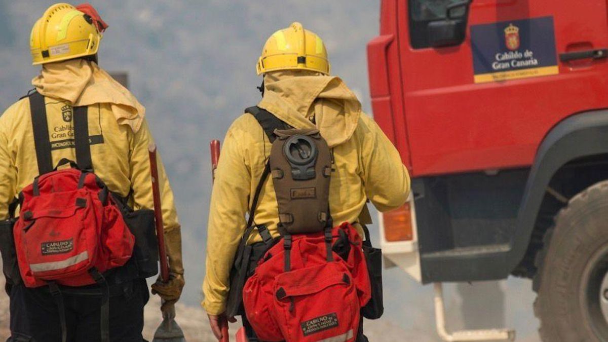 Los bomberos forestales de Gran Canaria, llamados a protestar ante el Cabildo para reivindicar mejoras