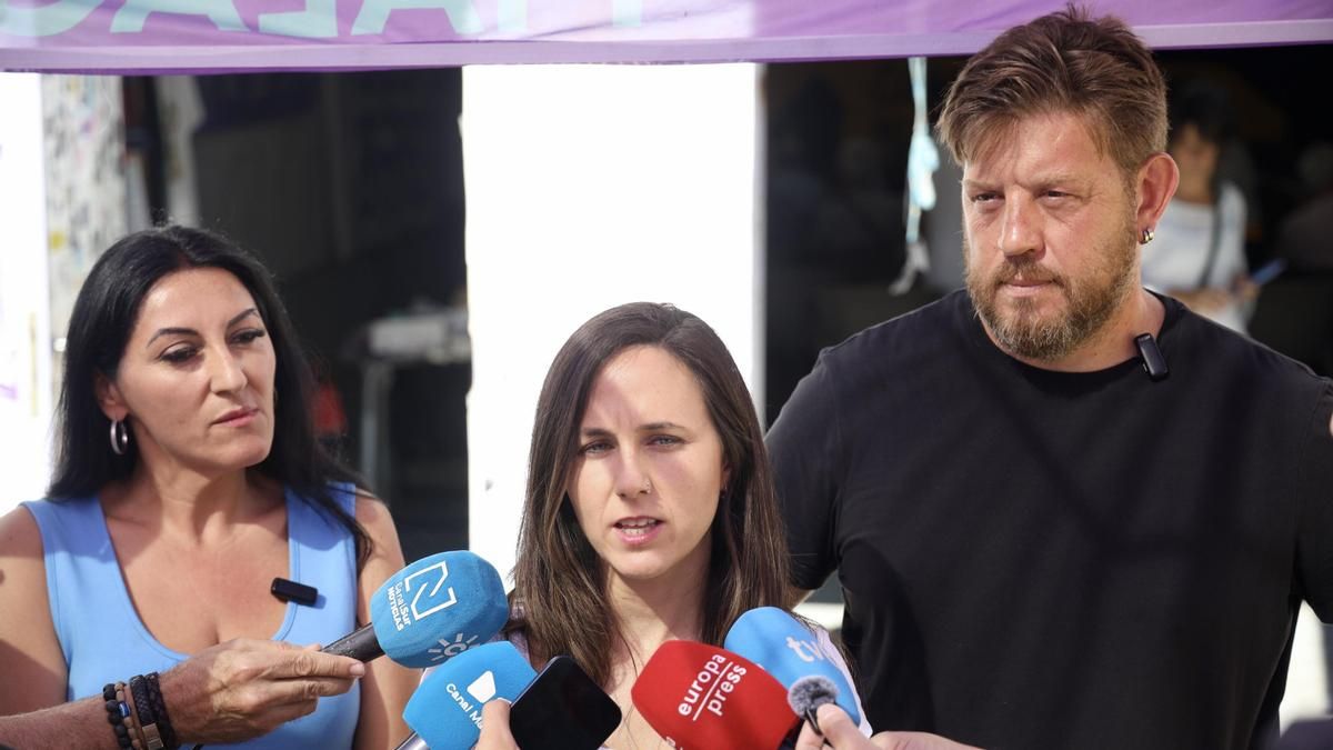 Belarra defiende "la España de Lamine Yamal" frente a la del pacto de PP y Vox en Andalucía