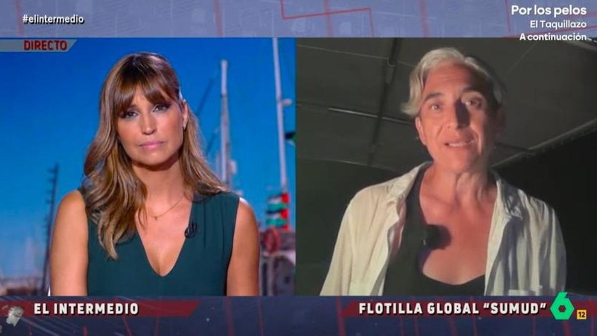 'El Intermedio' habla con Ada Colau a bordo de la Flotilla a Gaza: "Es una misión humanitaria que es necesaria"