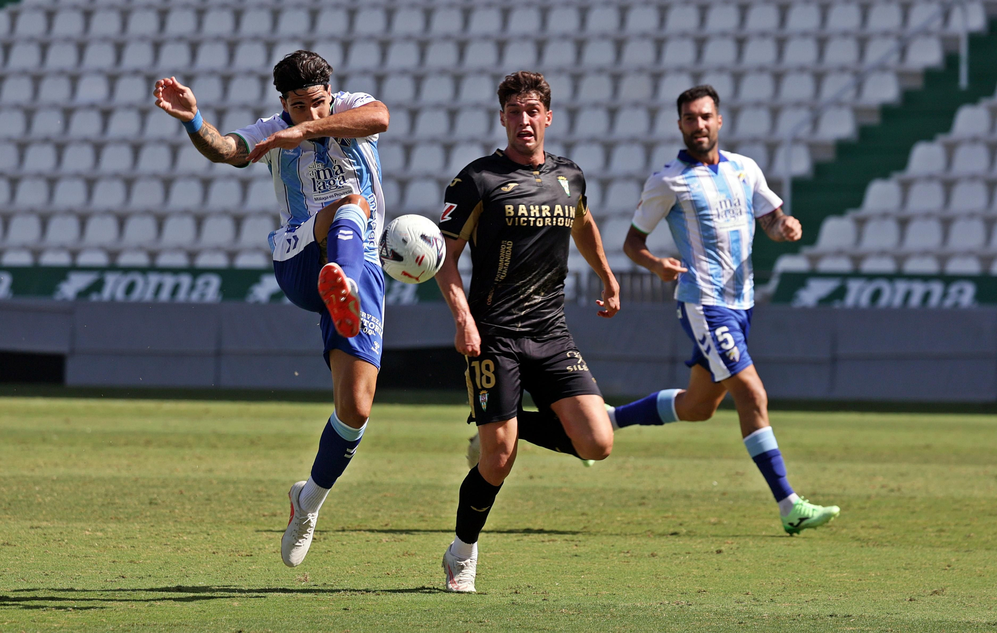 Entrenamiento conjunto entre Córdoba CF y Málaga CF
