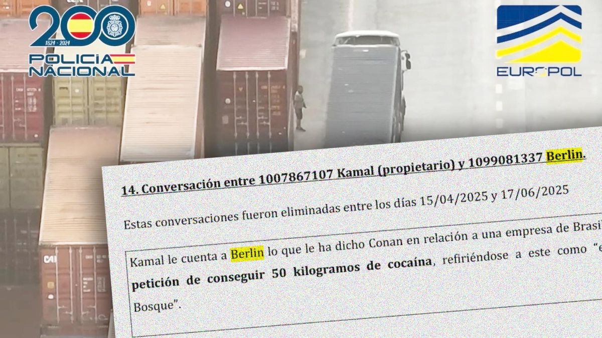 Fragmento de las conversaciones analizadas por la UDYCO.