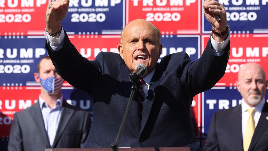 El abogado de Donald Trump, Rudy Giuliani. EFE/EPA/JUSTIN LANE/Archivo