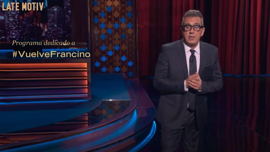 Buenafuente dedicó 'Late Motiv' a Carles Francino: "Mi hermano mayor. Gracias a él he llegado hasta aquí"