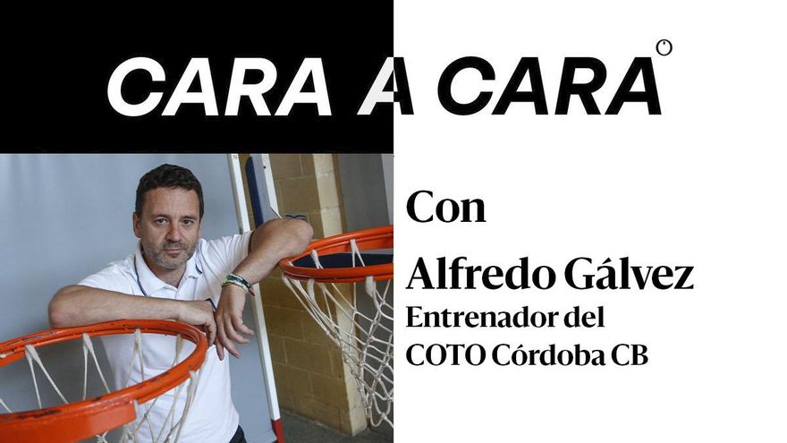 Alfredo Gálvez, entrenador del Coto Córdoba CB: "A estos jugadores los considero mis amigos y eso es complicado"