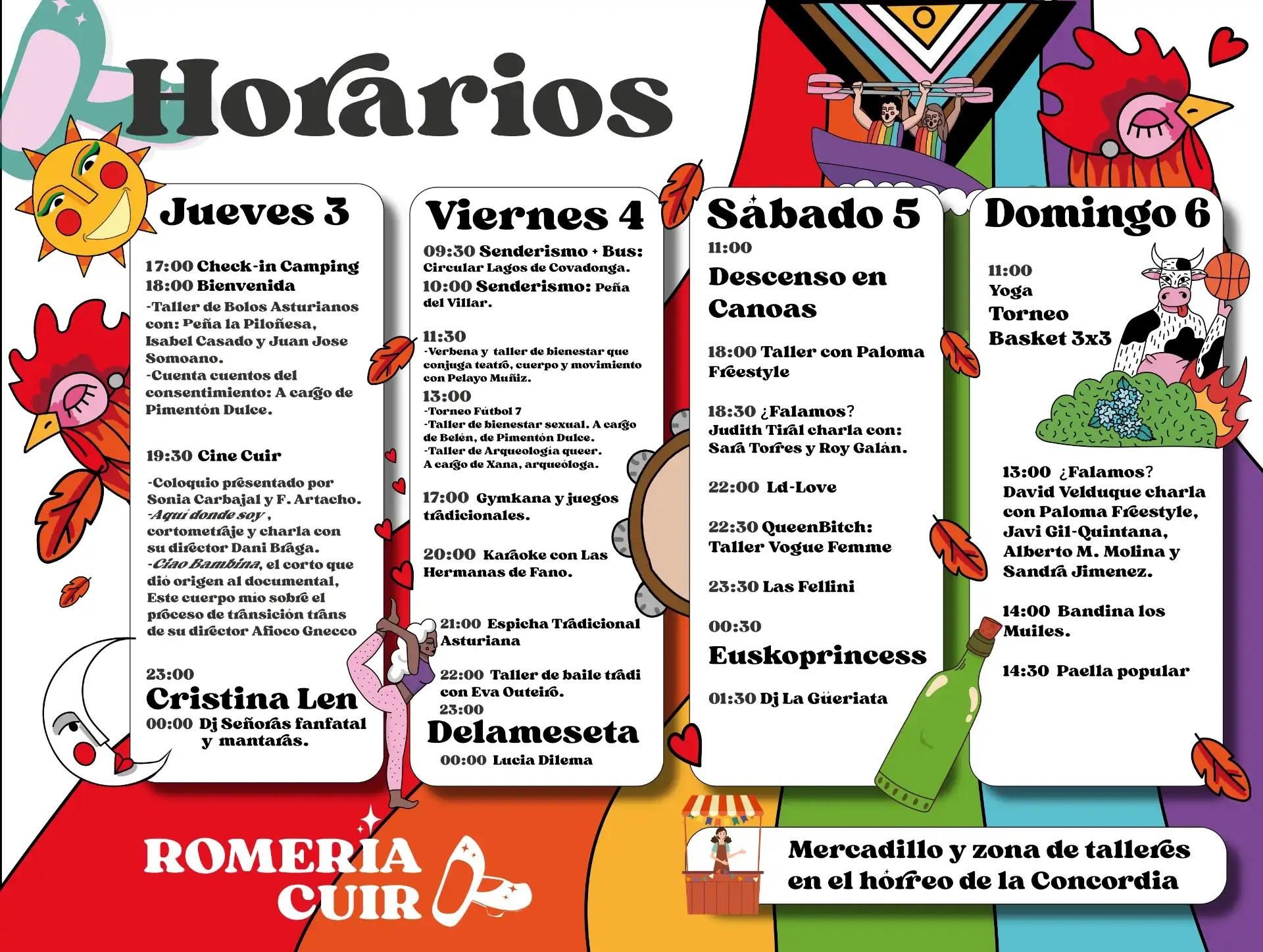 Programa Romería Cuir 2026
