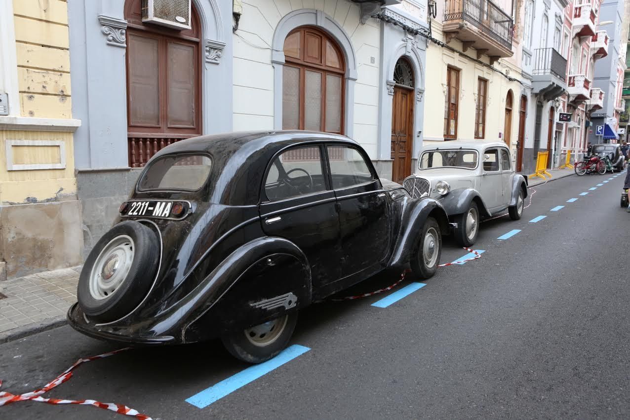 Rodaje de 'Allied' en Las Palmas de Gran Canaria. (ALEJANDRO RAMOS)