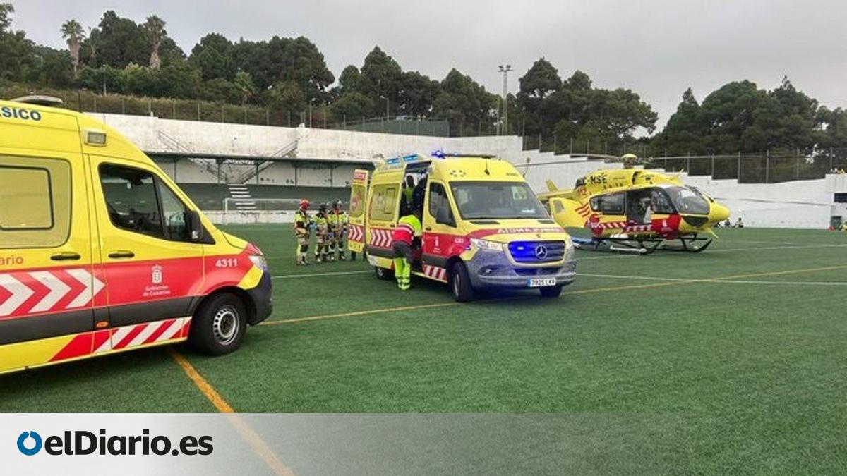En estado crítico un motorista accidentado en La Guancha