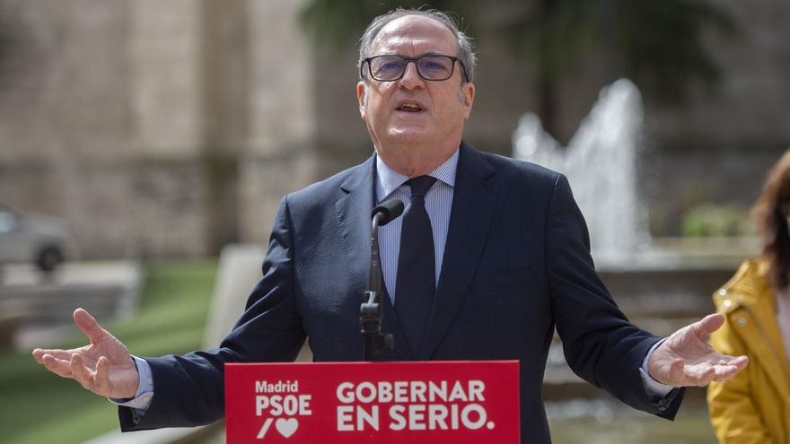 El candidato del PSOE a la Presidencia de la Comunidad de Madrid, Ángel Gabilondo