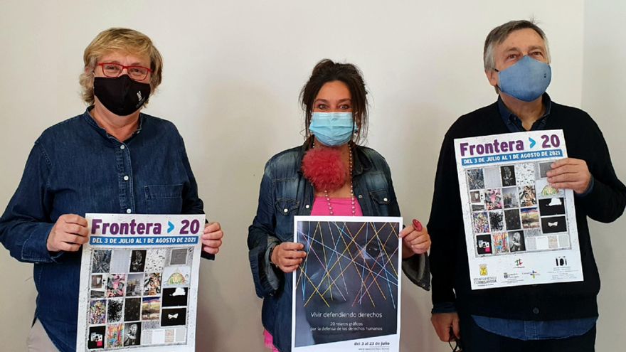 Presentación de las exposiciones de la sala Mauro Muriedas