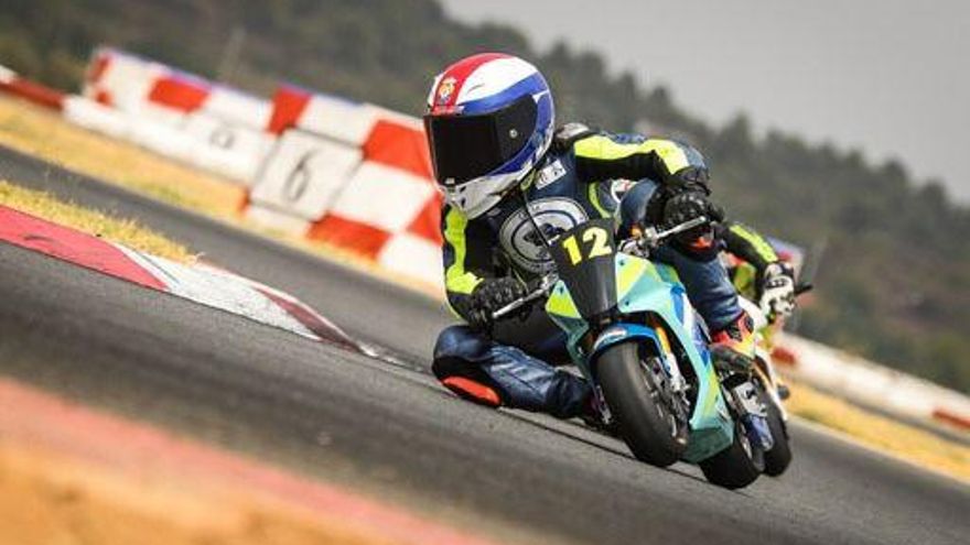 Enrique De Vidania, cuarto en el Campeonato de España de MinimotosE