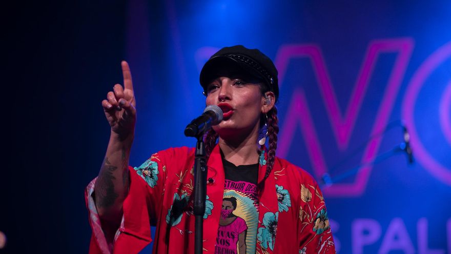 Ana Tijaoux, en el Womad 2021