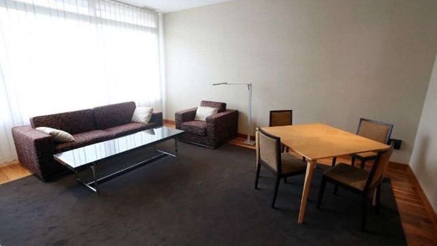 Rubén Cacho / ICAL Estancias del 'pisito' de las Cortes de Castilla y León