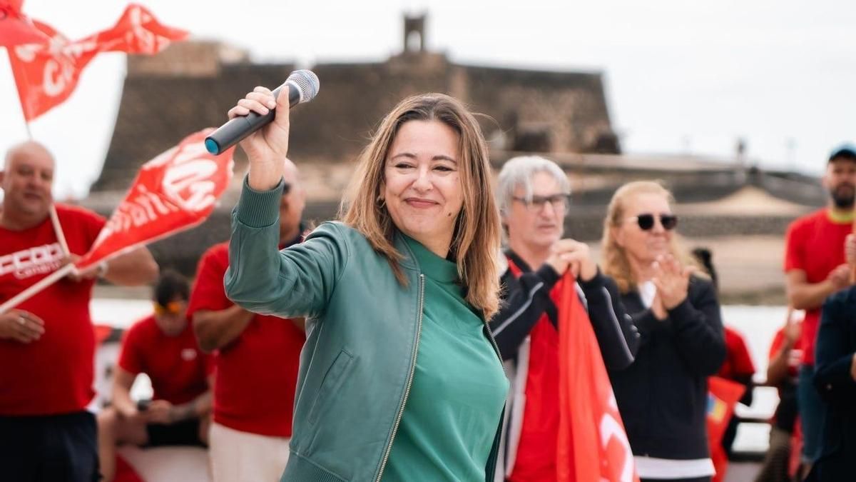 Dolores Corujo anuncia su intención de repetir como candidata del PSOE al Cabildo de Lanzarote