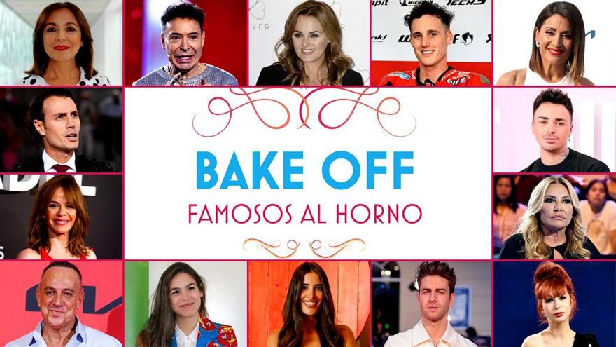 Los 14 famosos de la nueva edición de 'Bake Off': el listado completo oficial de La 1 de TVE
