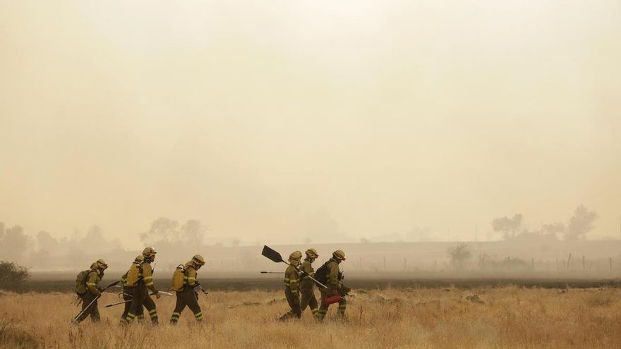 La ola de incendios, en directo: la evolución del fuego, comunidad por comunidad