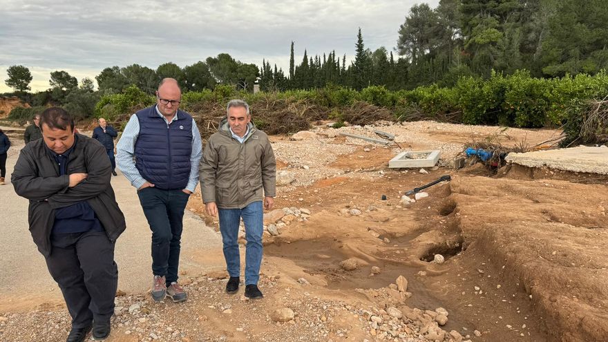 El Gobierno de Mazón anuncia seis veces las mismas ayudas por la DANA de 20 millones para reparar caminos agrícolas