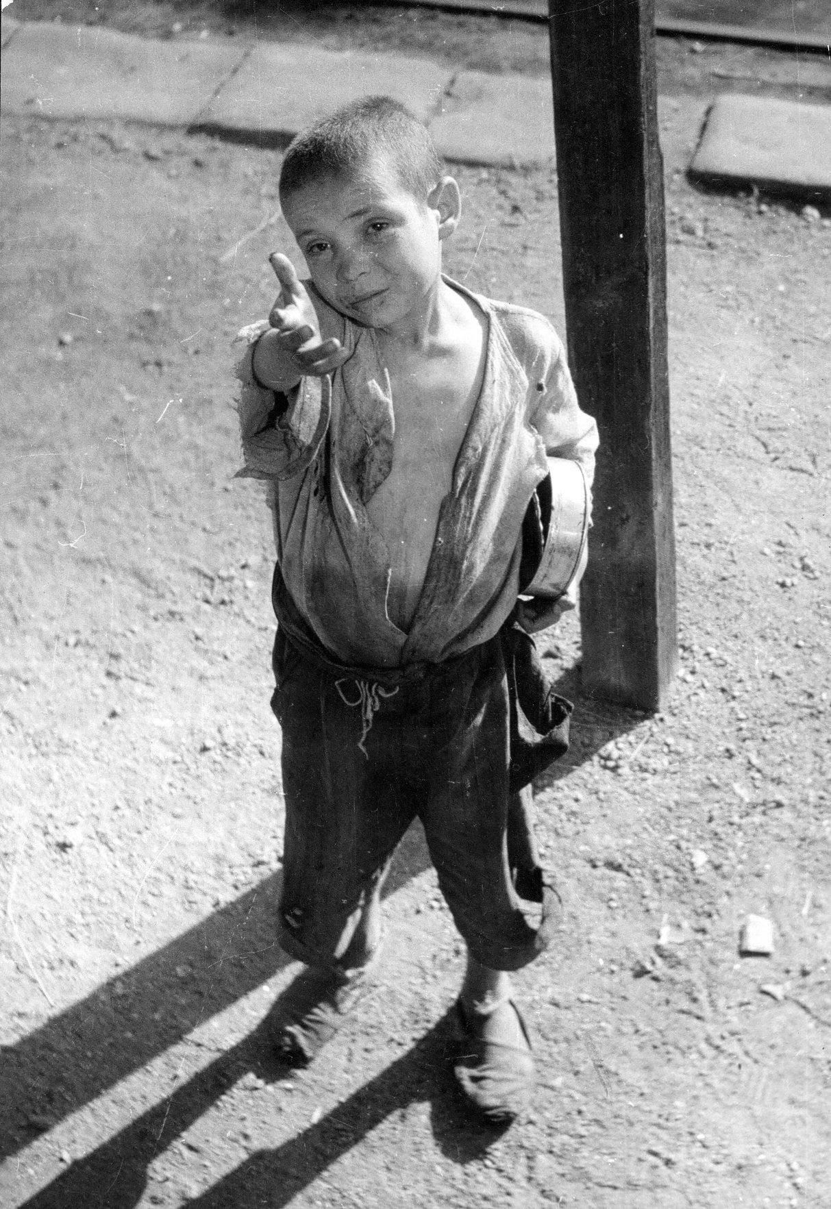 'Betteljunge', de Erika Groth.