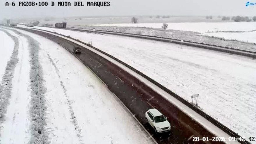 Situación de las carreteras en Castilla y León.