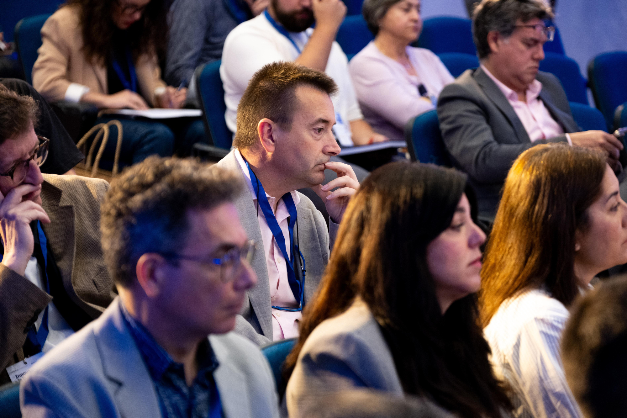 Algunos de los asistentes a la jornada 'Innovació per la Recuperació. Reconstruint València després de les inundacions de la DANA'.