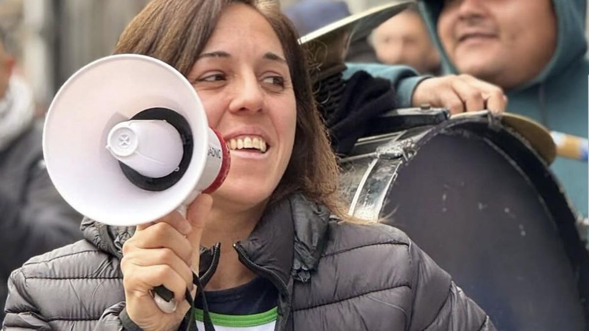 Julieta Boedo, trabajadora delegada de ATE en el INTA