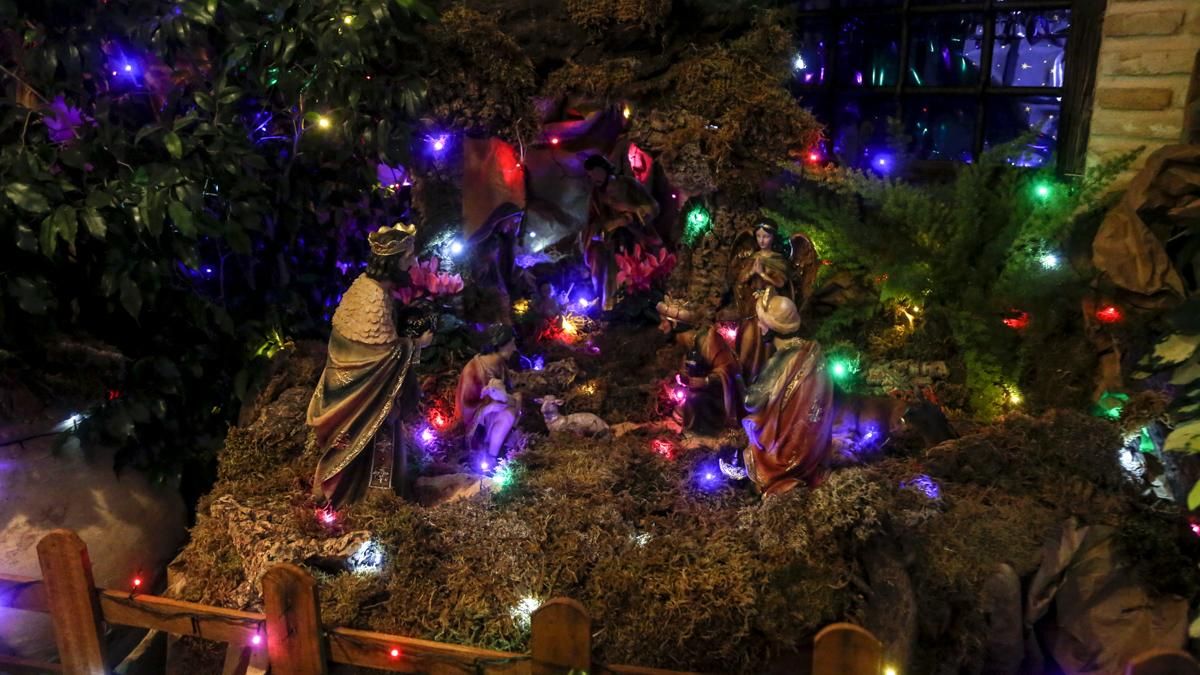 Patios en Navidad 2025