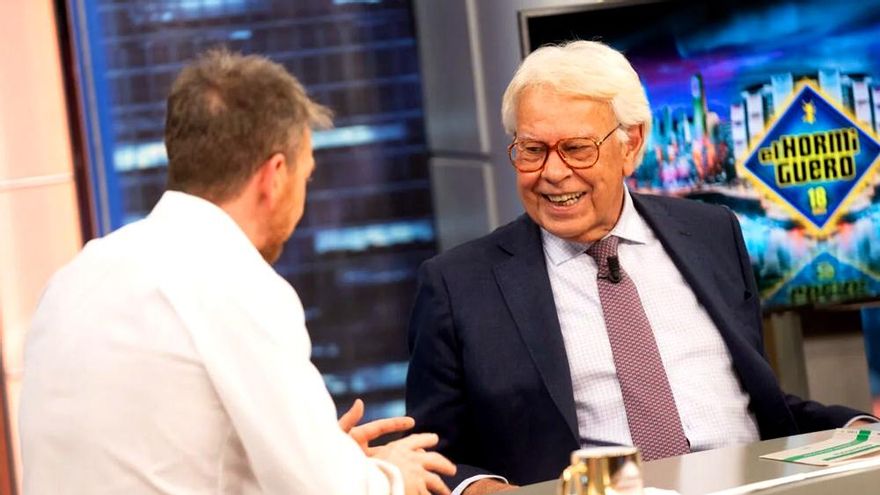 La visita de Felipe González da a 'El Hormiguero' (19.5%) su segundo mejor dato del año
