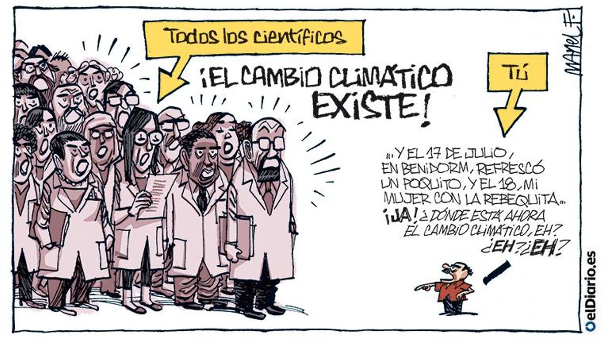 El cambio climático existe