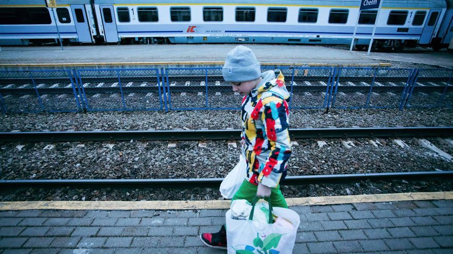 El drama de los refugiados de Ucrania que huyen de la guerra, en imágenes