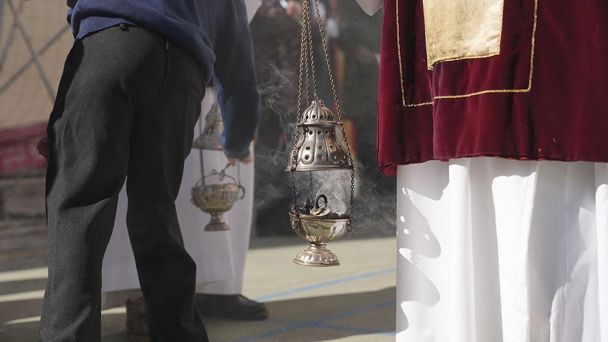 Procesión infantil del Colegio FEC Sagrada Familia