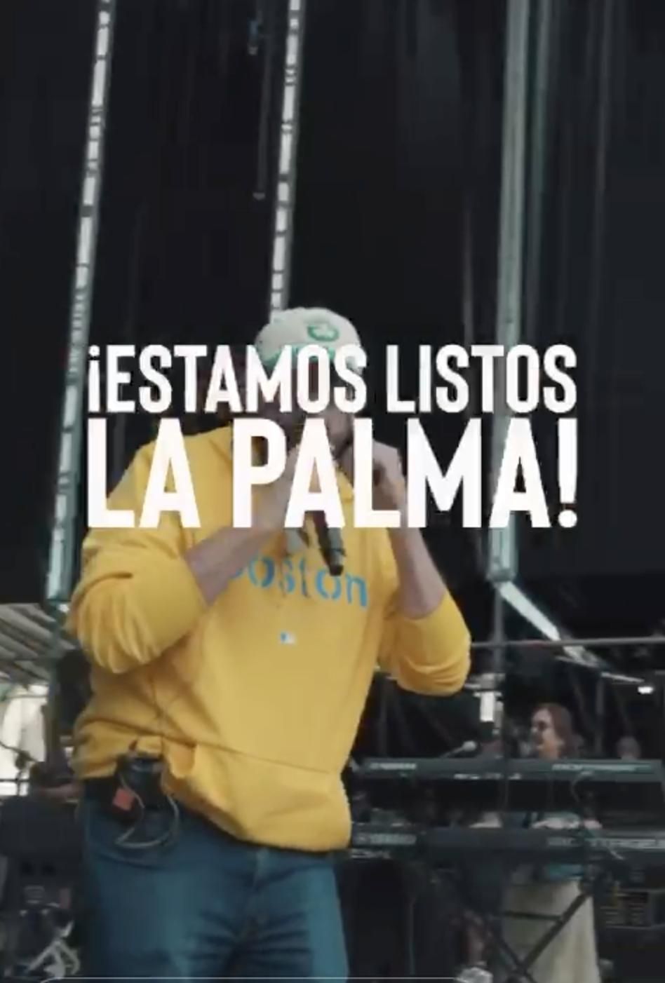 Juan Luis Guerra en una captura del vídeo subido a Instagram.