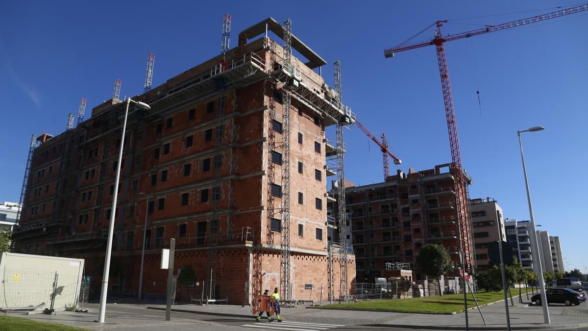 Viviendas en construcción