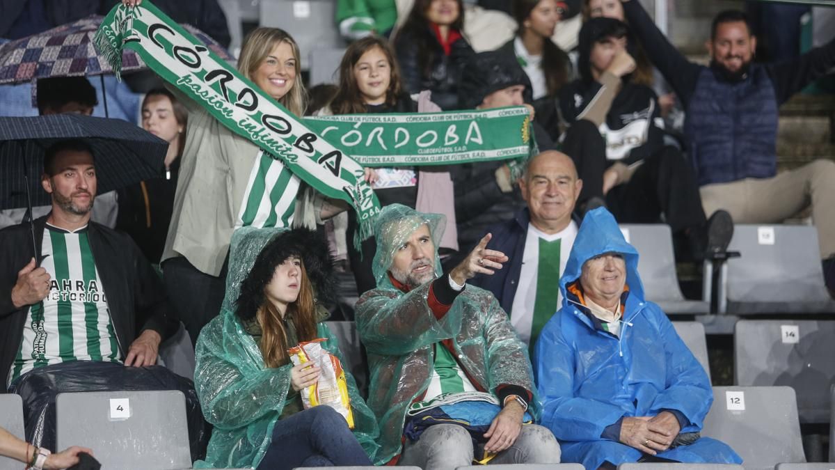 Grada Blanquiverde del Córdoba CF - RC Deportivo