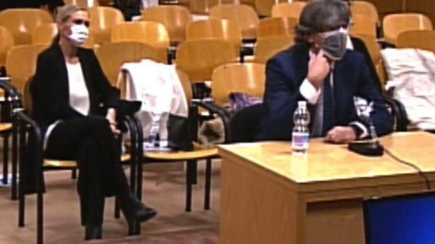 Jorge Urosa durante el juicio del caso Máster