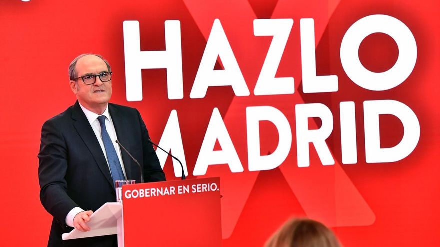 El candidato del PSOE a la Presidencia de la Comunidad de Madrid, Ángel Gabilondo