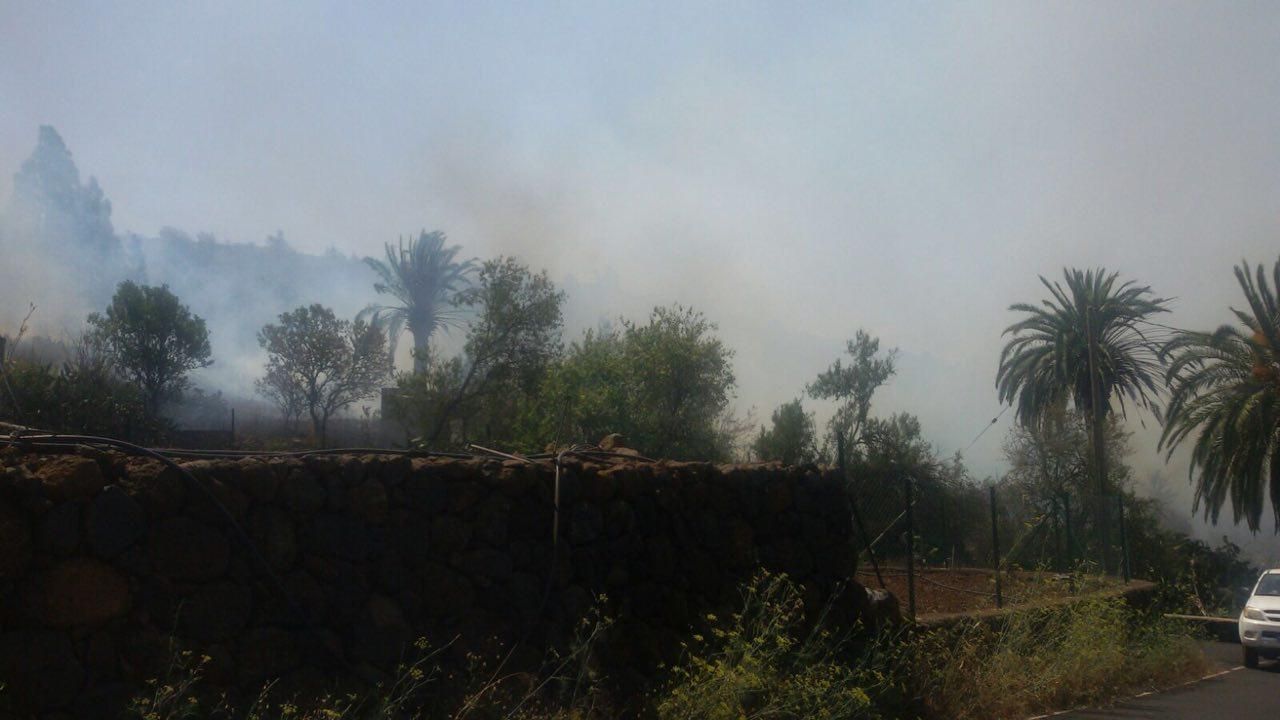 Incendio en La Palma.