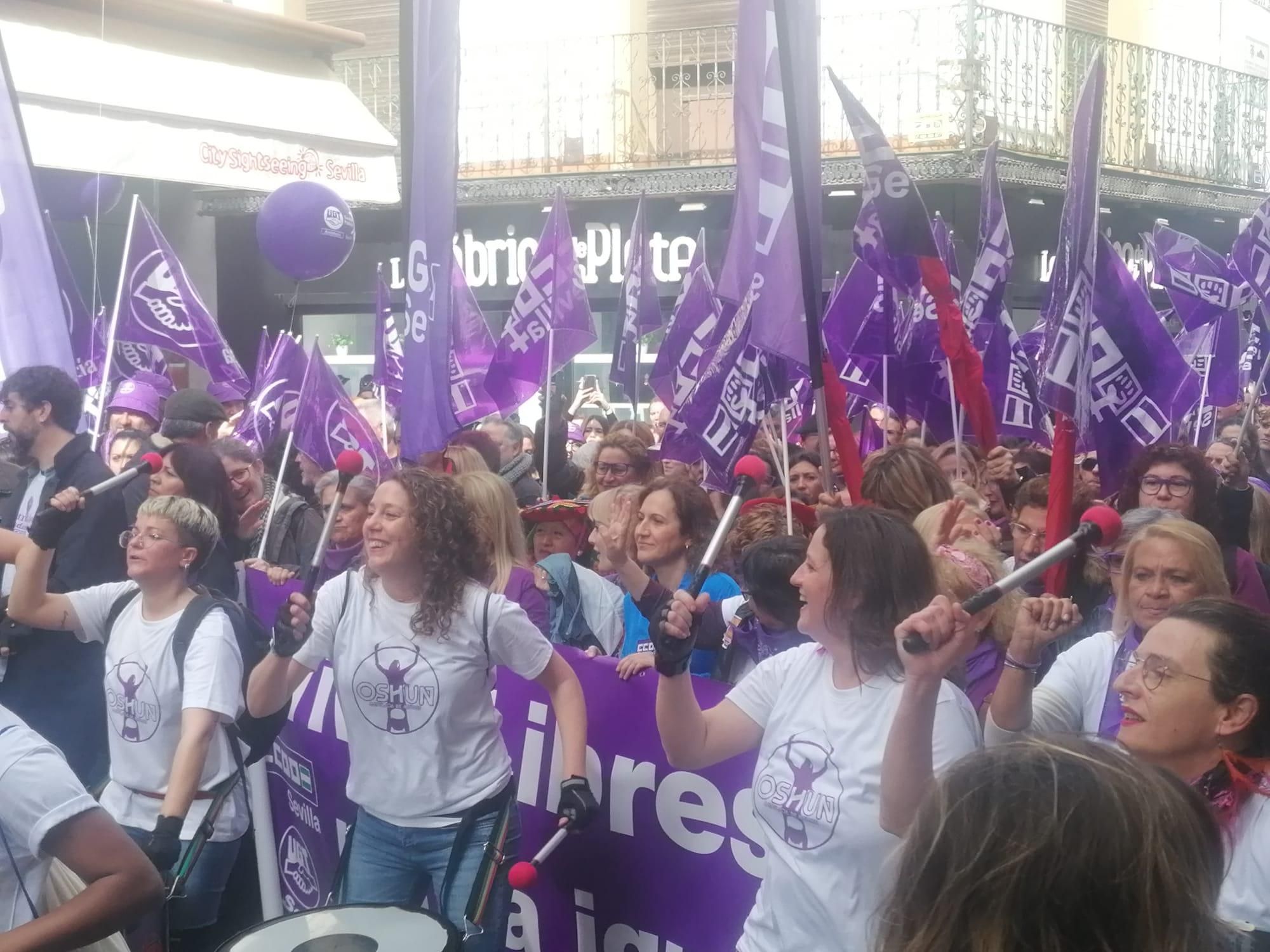 El 8M en Andalucía, en imágenes