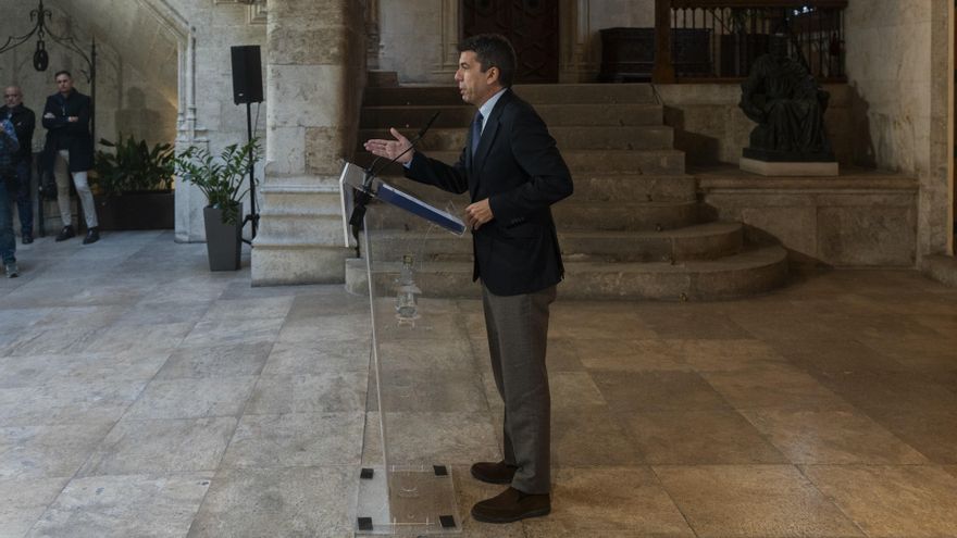 El Consell de Mazón renunció a 130 millones de ingresos con su rebaja fiscal a los ricos mientras denuncia "asfixia" del Gobierno